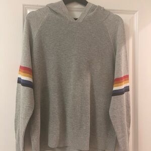 INC Hooded Waffle Weave Pullover Women’s Shirt